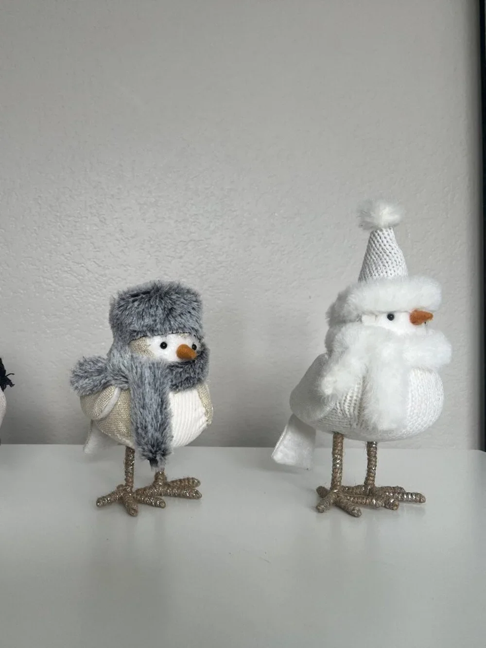 NWOT Target Wondershop Felt Bird (set of 4)